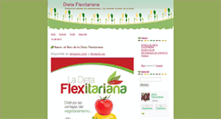 Desktop Screenshot of dietaflexitariana.com